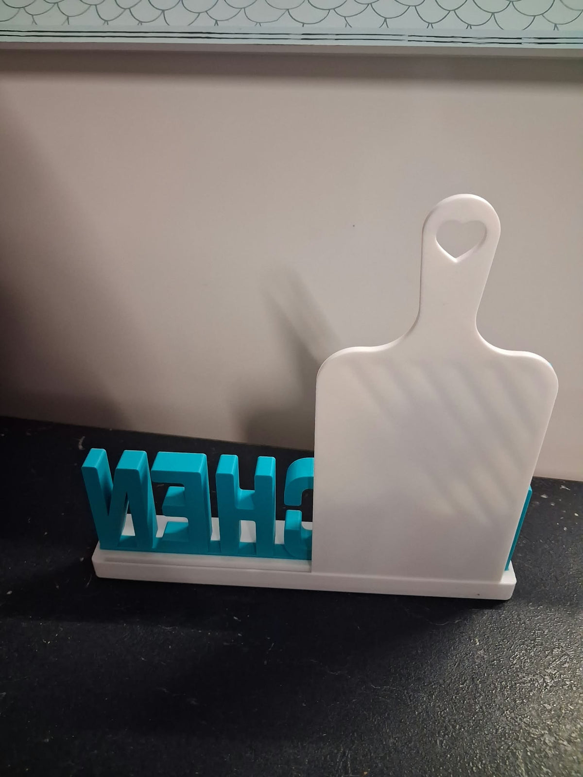 Modern 3D Printed 'KITCHEN' Freestanding Sign | Country Cottage Kitchen Decor & Shaker Style Centerpiece | New Home Gift