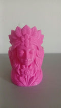 Goddess Face Planter & Makeup Brush Holder | 3D Printed Flower Girl Pot | Boho Home Decor & Birthday Gift for Her